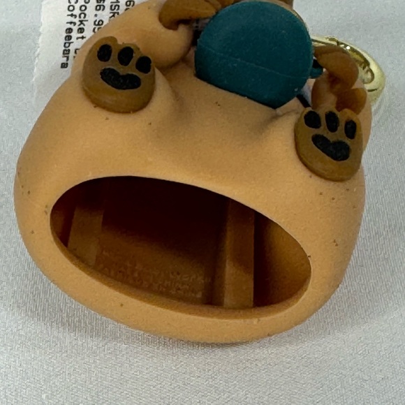 Adorable Coffeebara Pocketbac with Gold Clip - Picture 5 of 5